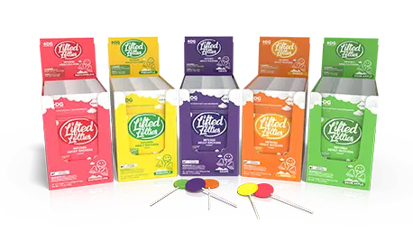 Lifted Lollies Pineapple 25ct/Box 30mg Each