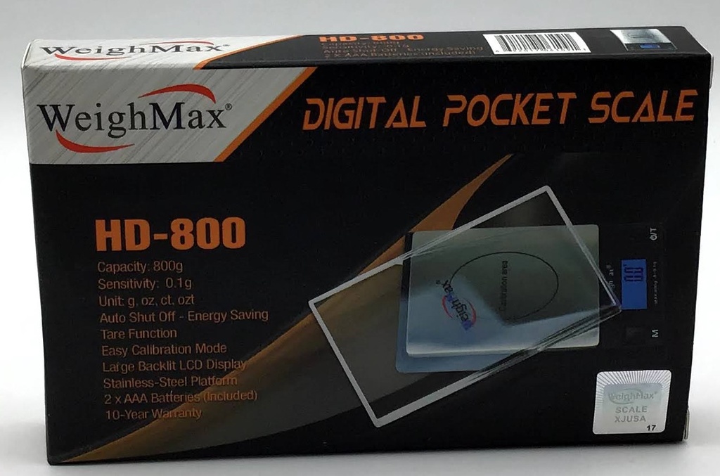 WM Scale HD 800 (Black) - 692017061091