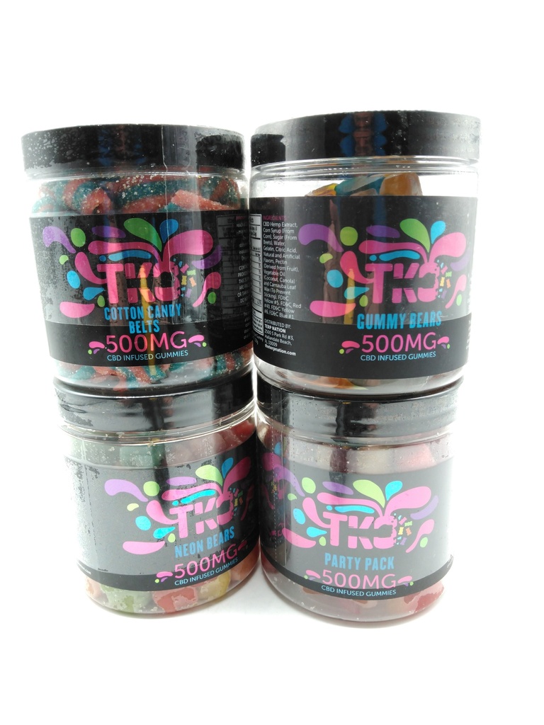 TKO CBD Gummies 500mg - 795532234749