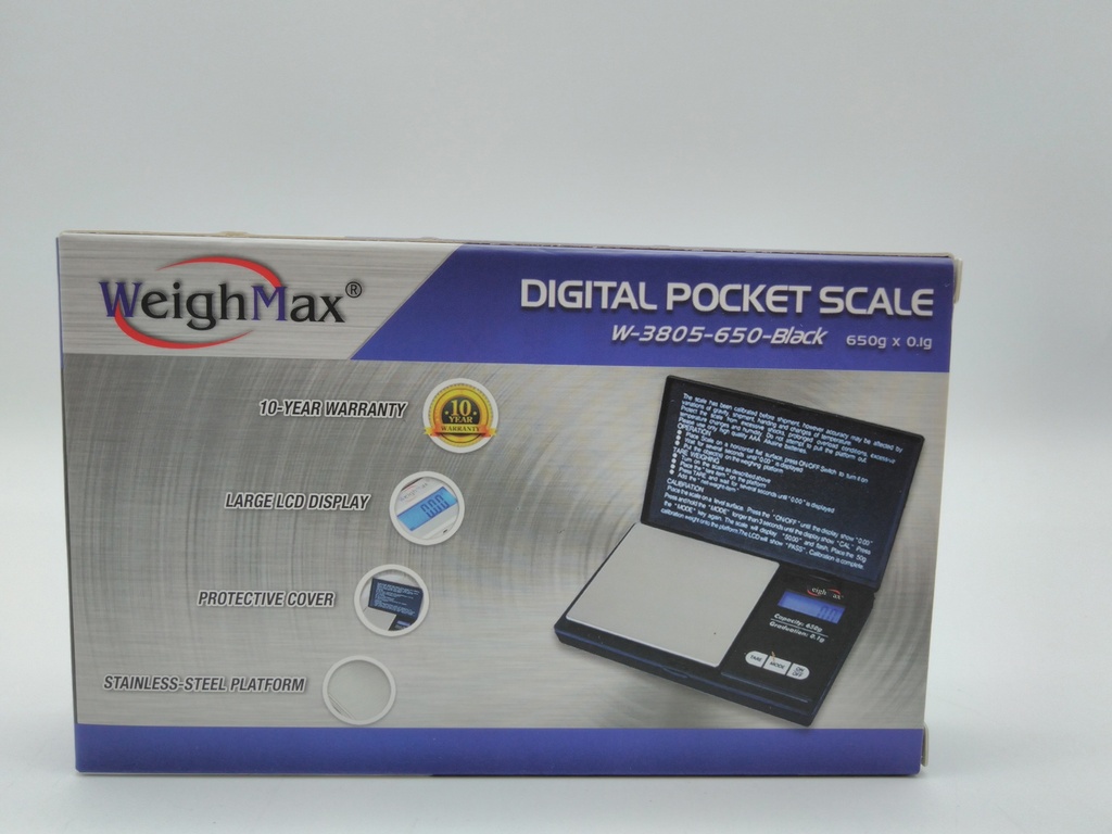 WM Scale 3805-650 blk - 692010050436
