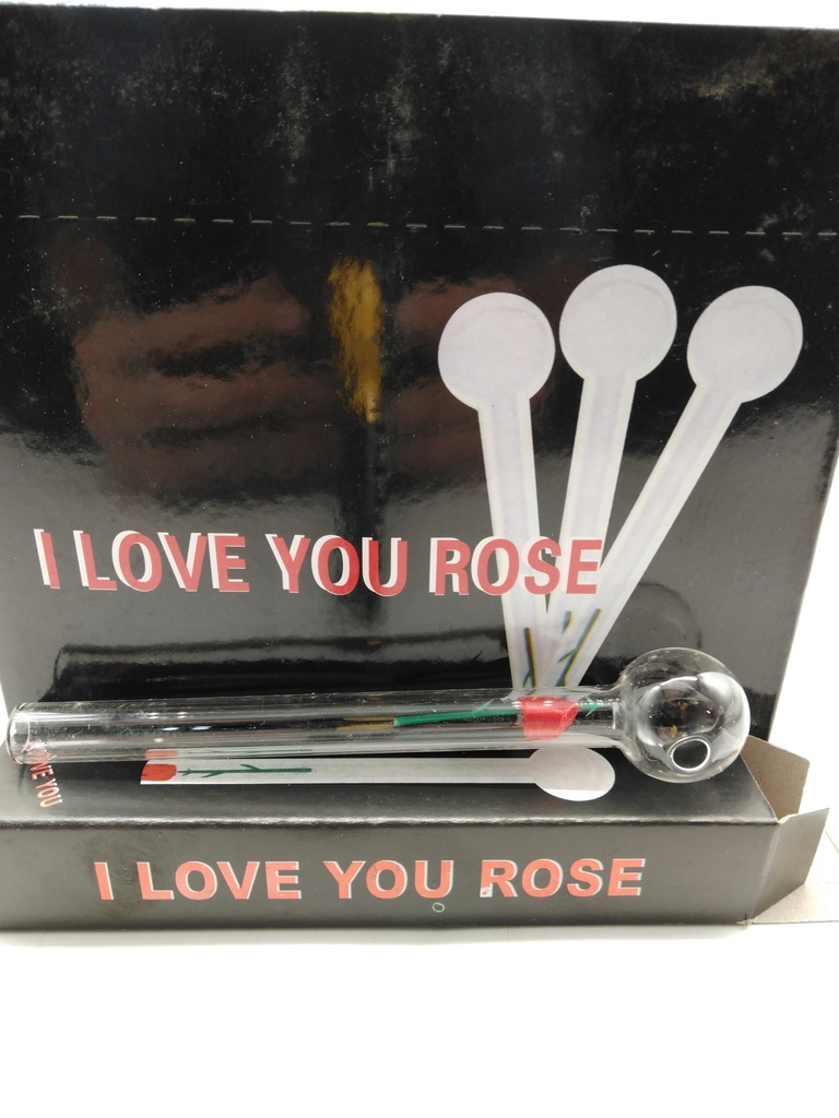 6" Oil Burner Rose In Box 24ct - 1001001275