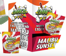 Smak'D Exotic 500mg Gummy 30pk - 665498344861