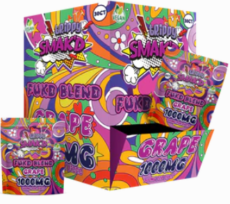 Smak'D Fukd 30pk Gummy 1000mg - 734442654469