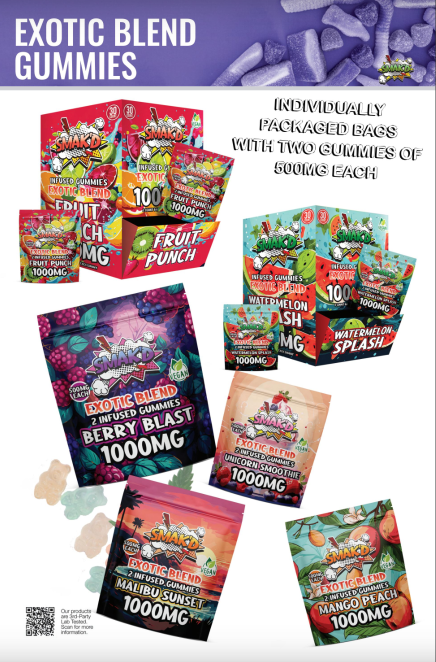 Smak'D Exotic Blend 10000mg