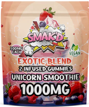 Smak'D Exotic 1000mg Gummies
