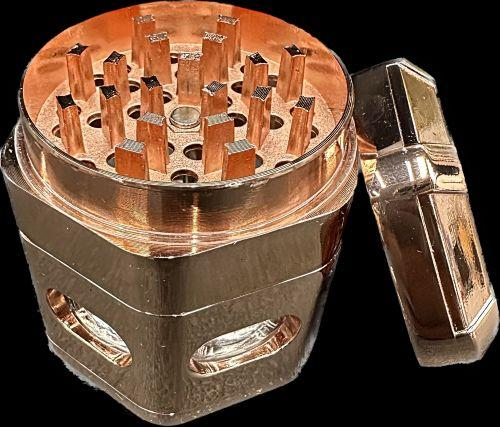 60mm Grinder 4pc w/window squared