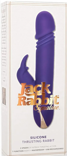 Calexotics Jack Rabbit Silicone Thrusting Rabbit