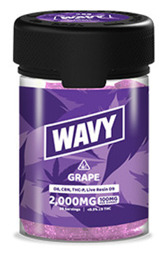 Wavy 2000mg 20ct Live Resin Gummies