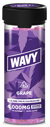 Wavy 4000mg 20ct Live Resin Gummies