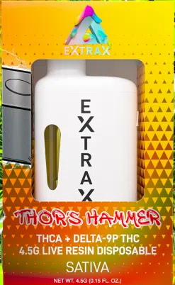 Extrax 4.5g Live Resin THC-A Disposable