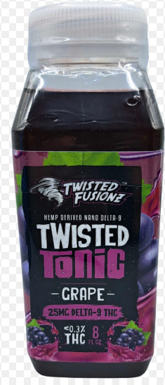 Twisted Tonic 25mg Delta-9 0.3% THC 8fl Oz-