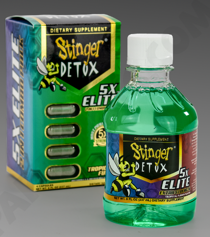 Stinger 5x Elite Combo Tropical Fusion 8oz W/ 5X Buzz Caps