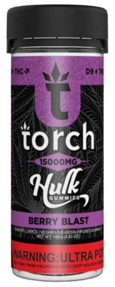 Torch Hulk 15000mg Gummies
