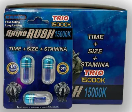 Rhino Rush Trio Pill