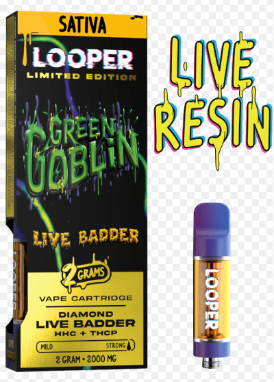 Looper Live Badder 2g Cartridges HHC+THCP