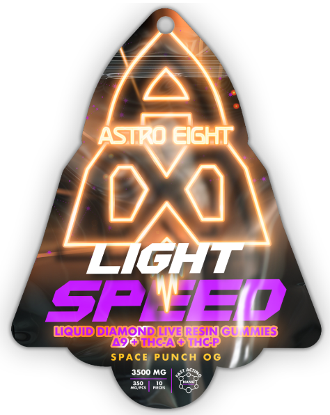 Astro 8 Light Speed THC-A 3500mg
