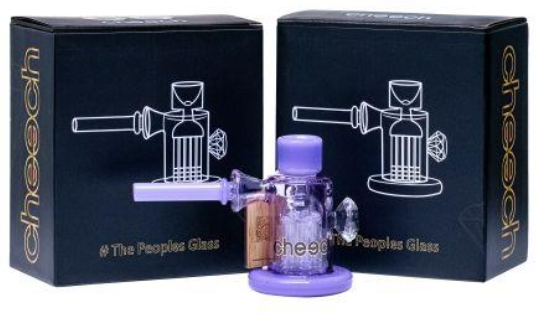 Cheech 4in Color Bubbler