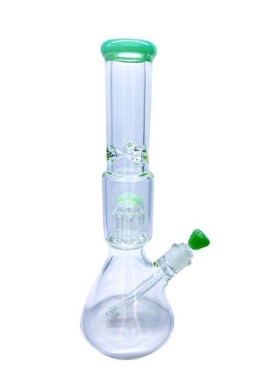 15in Beaker WP W/ Tree Perc & Colored Lip