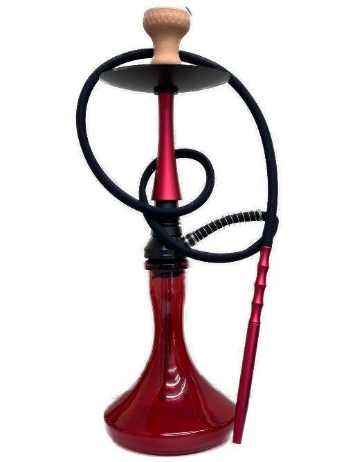 26in Hourglass Glass Hookah