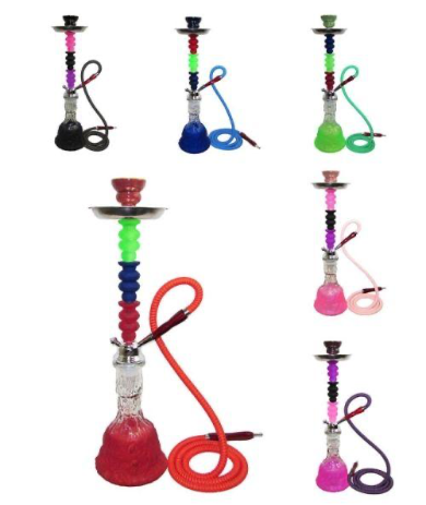 Zebra Rainbow 1 Hose 29" Hookah