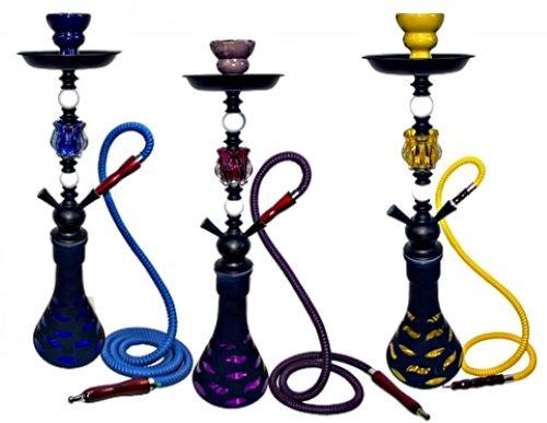 Zebra Charlie 1 Hose Hookah 28in