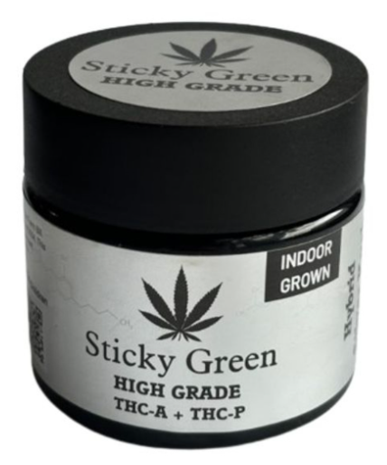 Sticky Green 7G High Grade THCA+THC-P