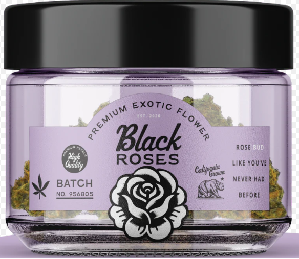 Black Roses 3.5g Premium Exotic Flower