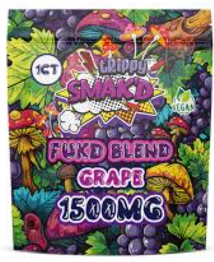 Smak'd THC Infused Gummies Fun'k Blend 1500mg 1pk