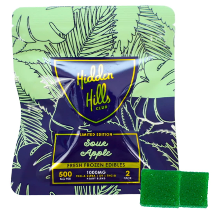 Hidden Hills Heady Blend 1000mg Fresh Frozen Edibles