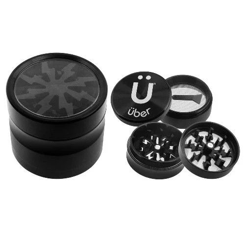 Uber Grinder 2.0 Grinder 2in 4pc CNC W/Screen