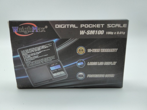 [692012051110] WM Scale W-SM100 (Black) - 692012051110