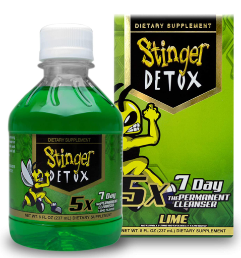 [818136083145] Stinger Detox 5X 7 Day Lime Permanent