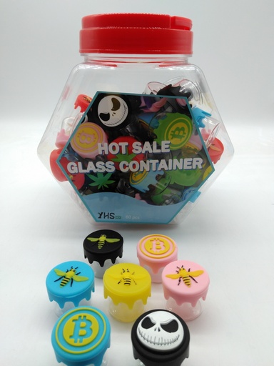 [1001001190] 6 ml ASSORT DRIP CAPS - 1001001190