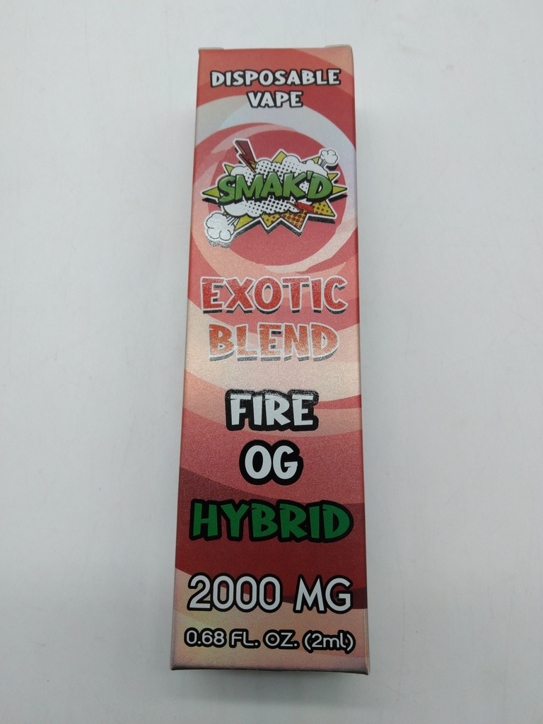 Smack'D Exotic Disposable Vape