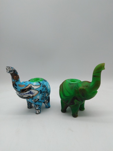 [1001001569] 4" Sil Mini Elephant Bub HP