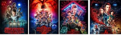 [1001002903] 3D Poster - Stranger Things - 1001002903
