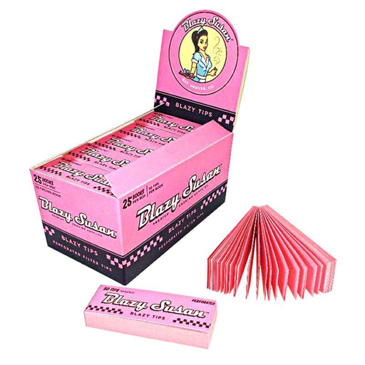 Blazy Susan Pink Tips 50ct