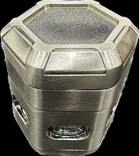 60mm Grinder 4pc w/window squared
