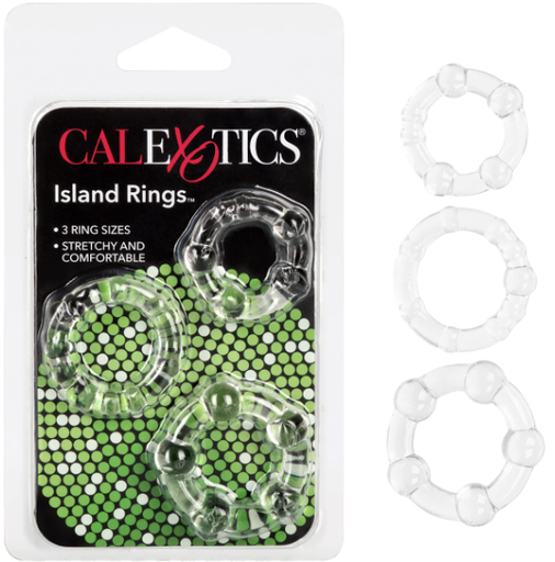 Calexotics Clear Island Rings