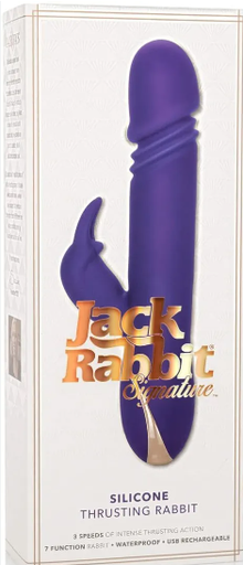 Calexotics Jack Rabbit Silicone Thrusting Rabbit