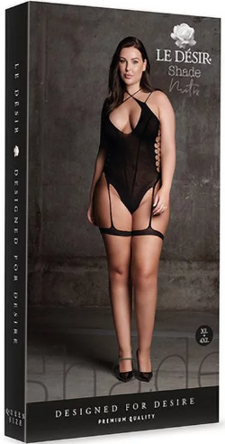 Shots Metis XVI Body w/Garters and Crossed Queen Size