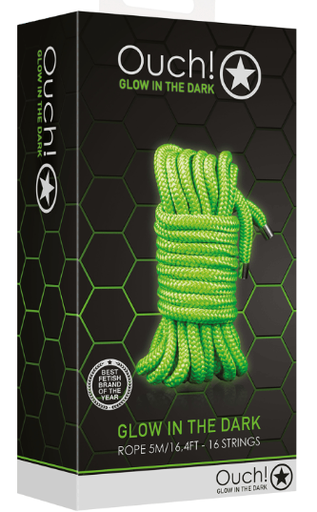 Ouch! Glow In The Dark Rope 16.4FT