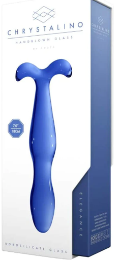 Chrystalino Hand Blown Glass Dildo