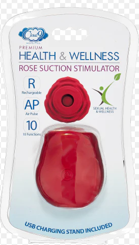 Cloud 9 Health & Wellness Rose Suction Stimulation