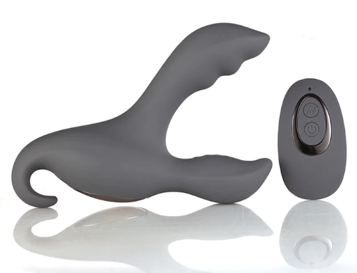 Apollo Grey Remote Control Rechargeable Prostate Massager
