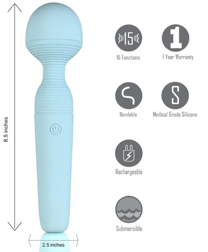 Grace Bendable Rechargeable Vibrating Wand