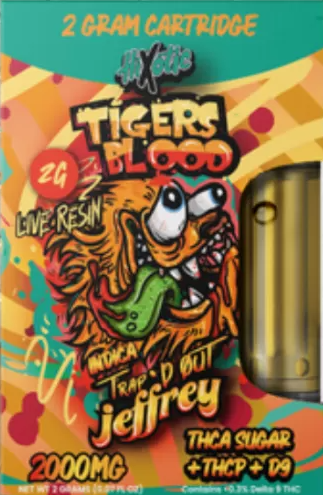 Hixotic Trap'd Out Jeffrey THC-A 2g Cart