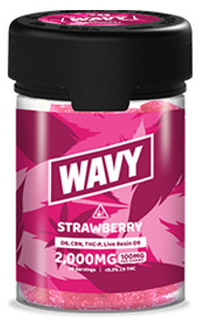 Wavy 2000mg 20ct Live Resin Gummies