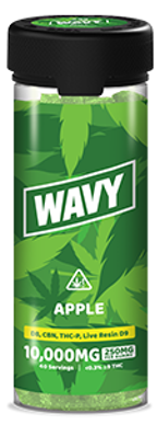 Wavy 10000mg 40ct Live Resin Gummies
