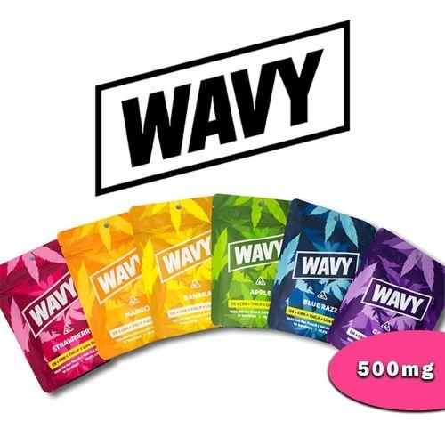 Wavy 500mg Gummy Pouch Live Resin